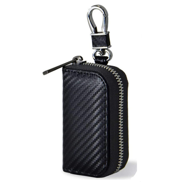 Car Shield Zipper Carbon Fiber Keys' Box