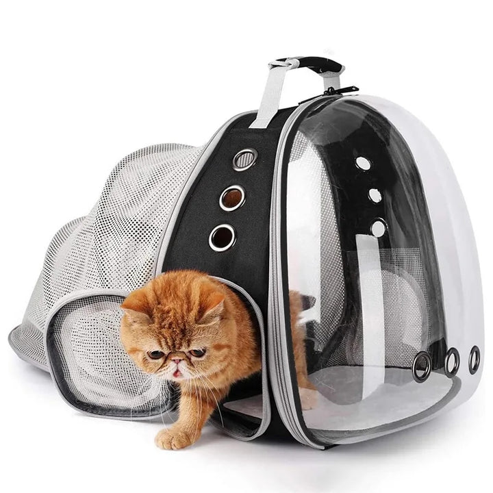 Expandable Space Capsule Pet Carrier Backpack