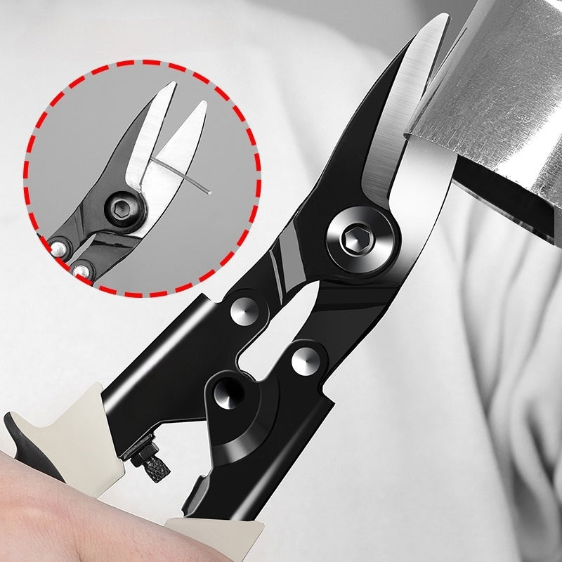 Multi-Directional Metal Sheet Cutting Scissors