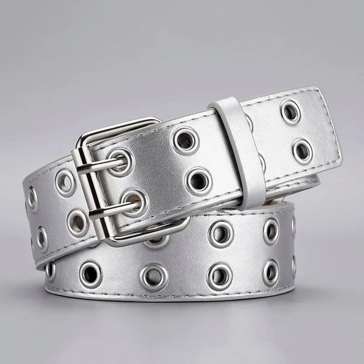 Unisex Double Hole Belt