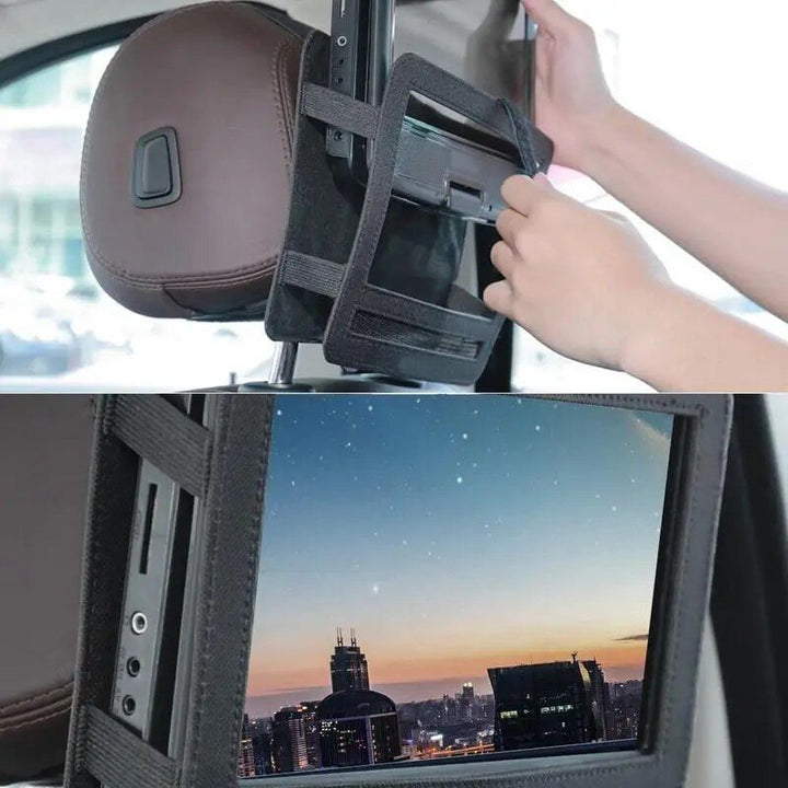 Universal Car Headrest Mount for Tablets and DVD Players