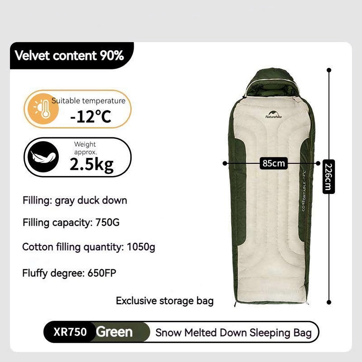 Winter Down Sleeping Bag