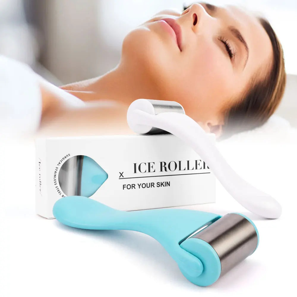 Stainless Steel Cooling Face Roller - Firm & Lift Your Skin