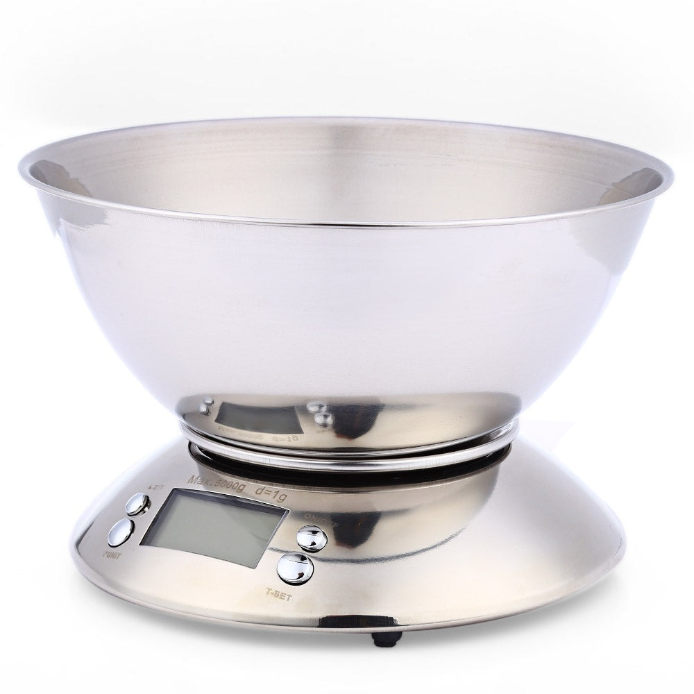 Stainless steel kitchen scale