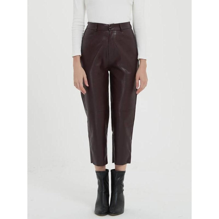 Faux Leather Pants