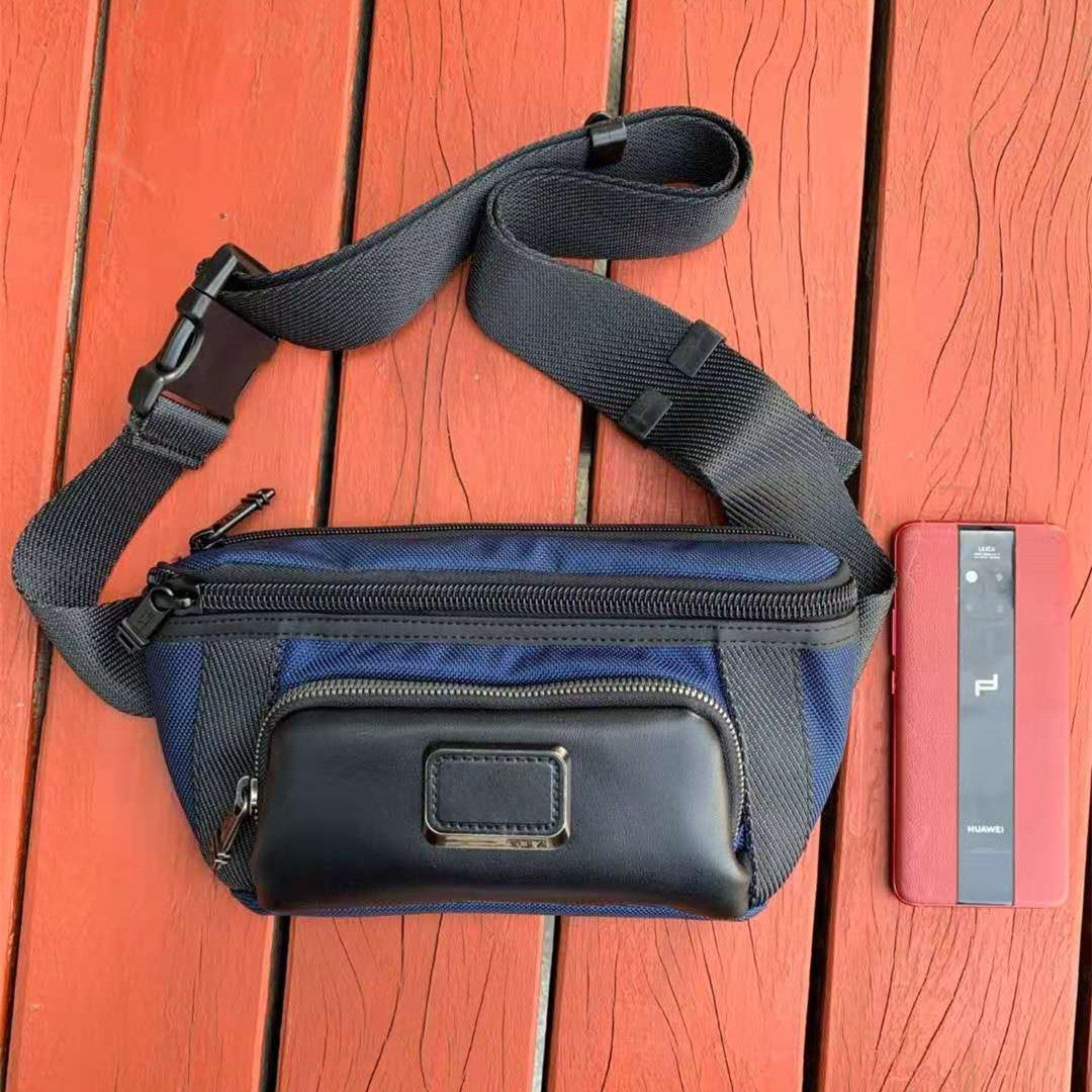 Nylon Men's Casual Waist Bag Shoulder