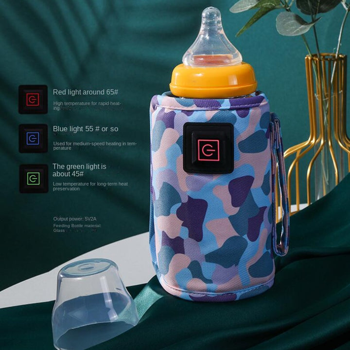 USB Milk Water Warmer Travel Stroller Insulated Bag