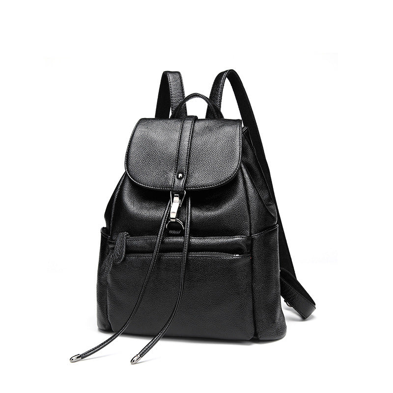 New Style Ladies Backpack Korean Style College Style Large Capacity