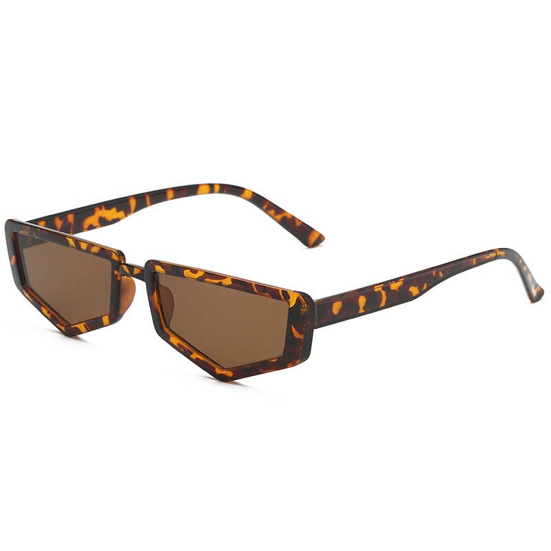 UV400 Irregular Personality Leopard Print Sunglasses