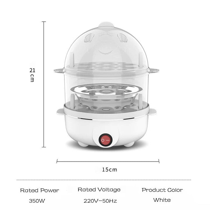 Double Layer Electric Egg Cooker