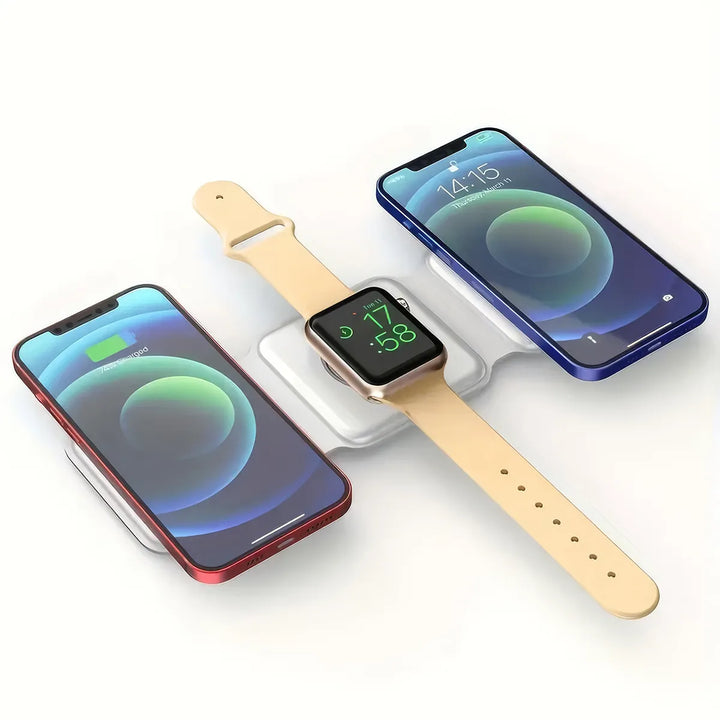 3-in-1 Magnetic Wireless Charging Stand