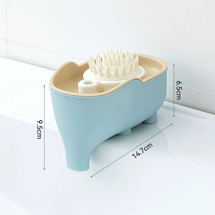 Double Layer Elephant Soap Box