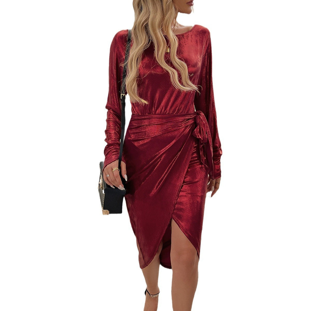 Women's Sheath Long Sleeve Dress