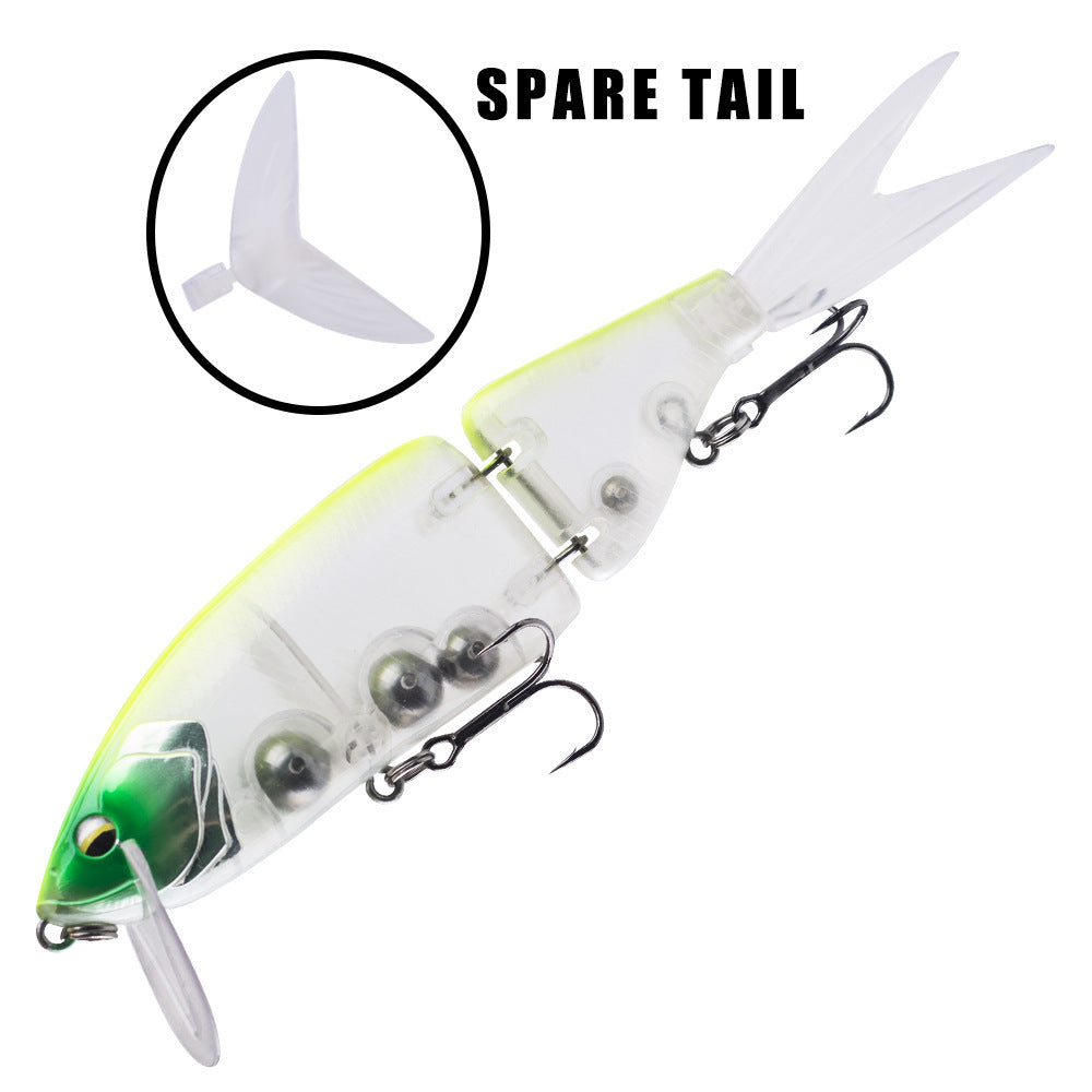 145 Two-section Metal Connection Artificial Lure