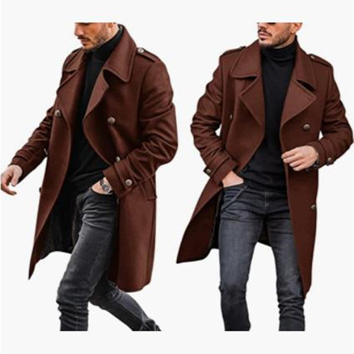 Woolen Men's Coat Autumn And Winter New Product Warm Padded Jacket