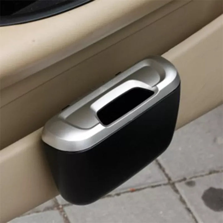 Universal Car Side Door Storage Trash Bin with Rolling Cover