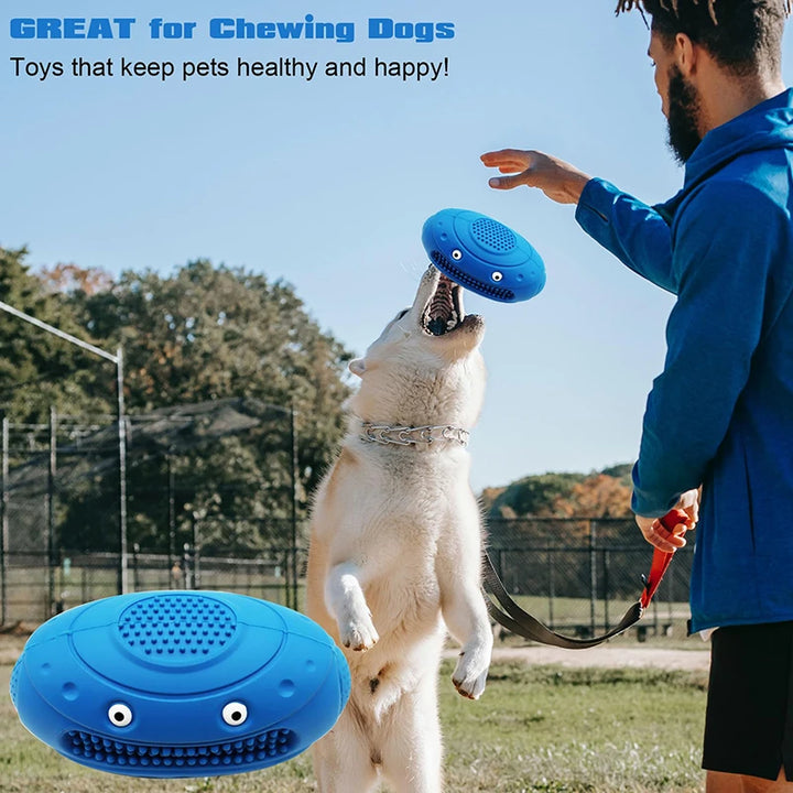 Durable Non-Toxic Rubber Dog Chew Toy for Aggressive Chewers