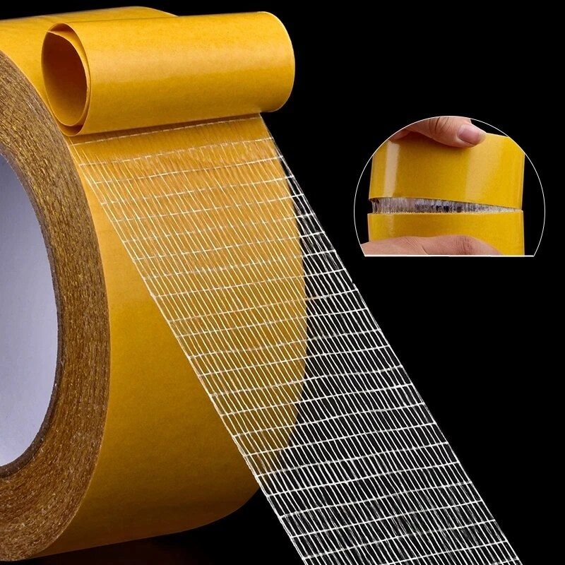 Ultra Strong Double-Sided Adhesive Mesh Tape