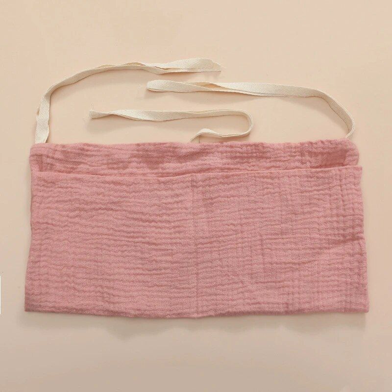 Multifunctional Cotton Baby Crib Organizer (39x20cm)