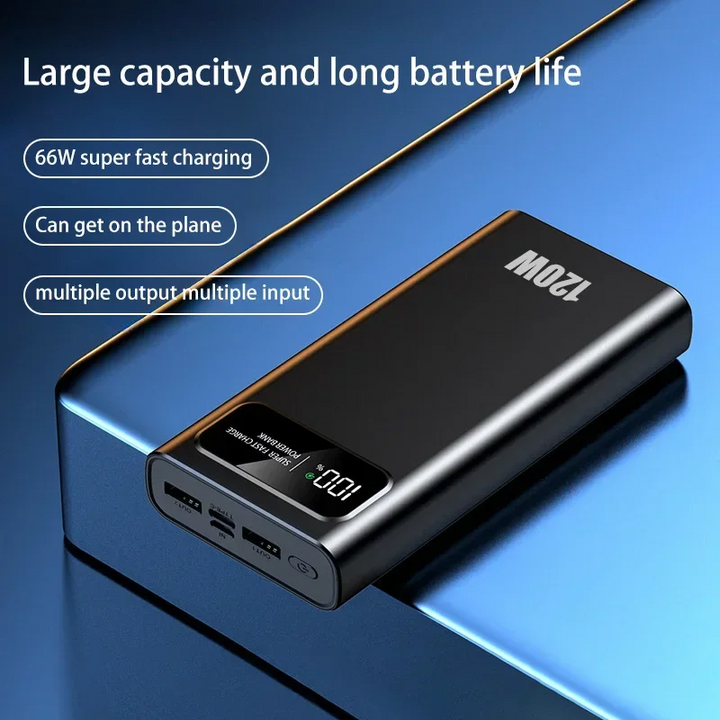 Fast Charging Power Bank with Digital Display