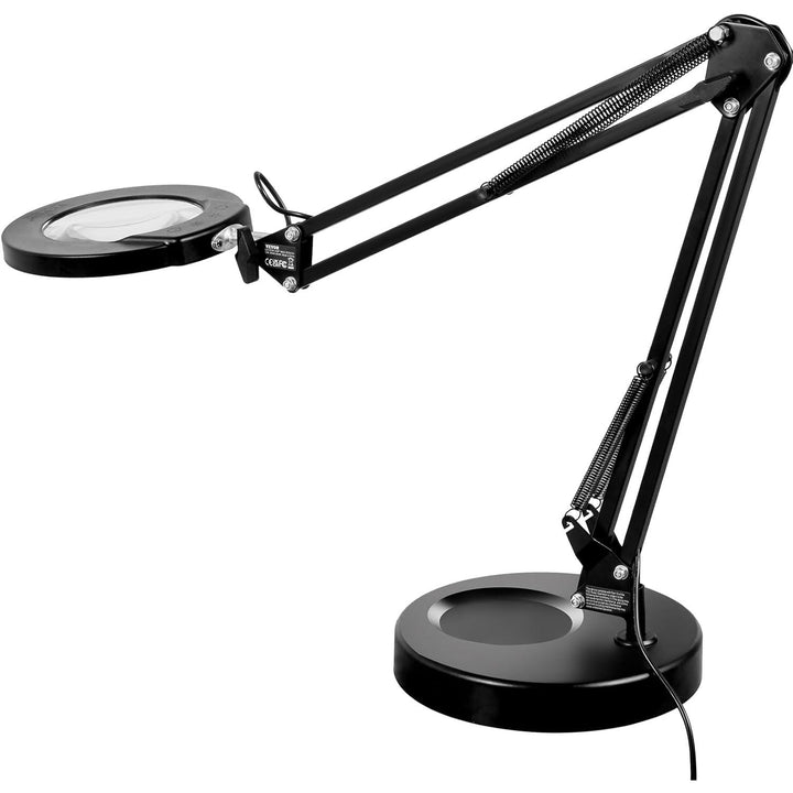 5X LED Magnifying Lamp with Adjustable Light and Clamp