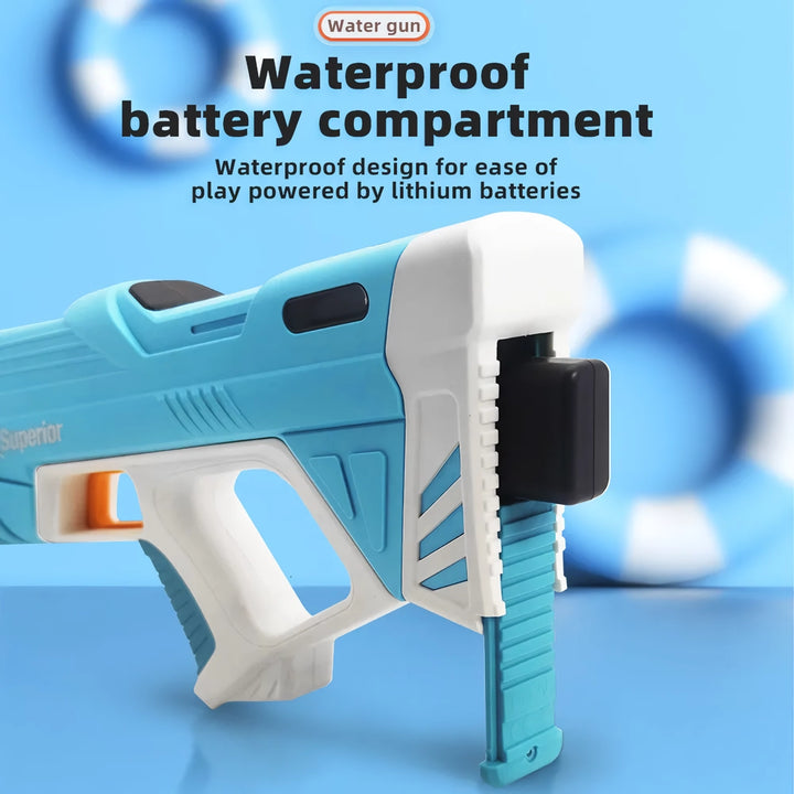 Electric Water Gun with Automatic Water Absorption for Kids and Adults