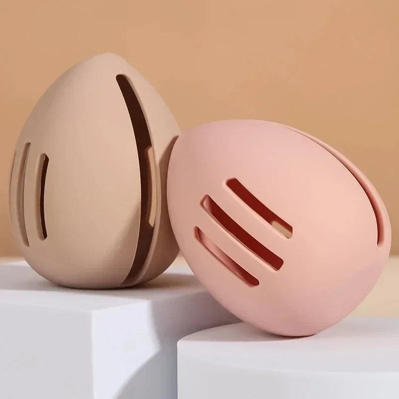 Eco-Friendly Silicone Makeup Sponge Holder