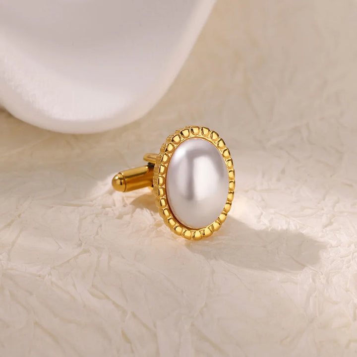 Pearl Cufflinks for Men