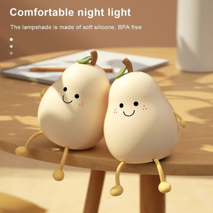 Cute Pear Night Light