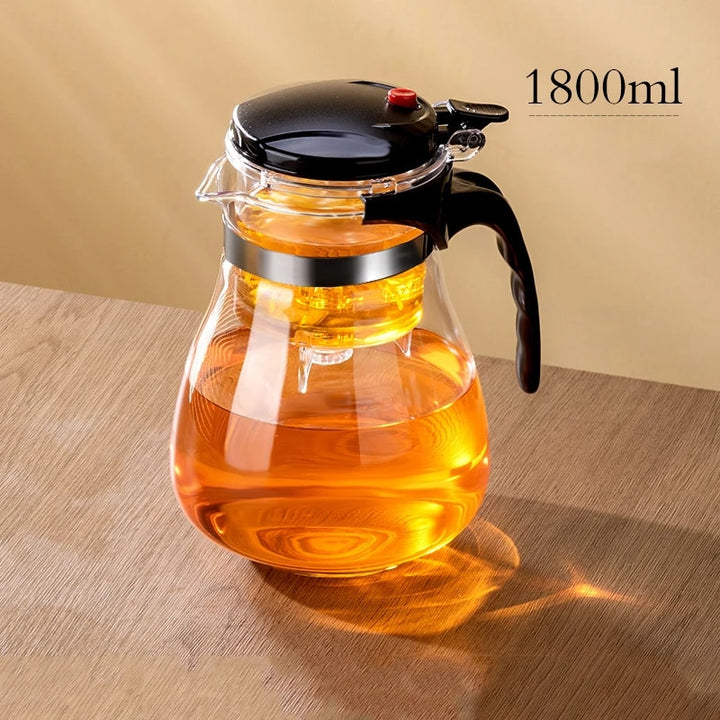 Glass Teapot With Infuser - Perfect for Brewing Your Favorite Tea