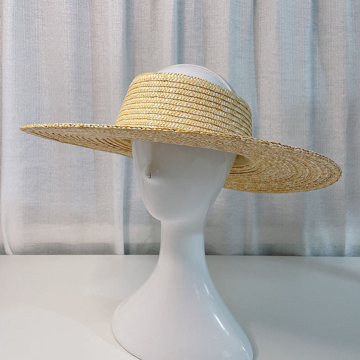 Vintage French Wide Brim Sun Hat