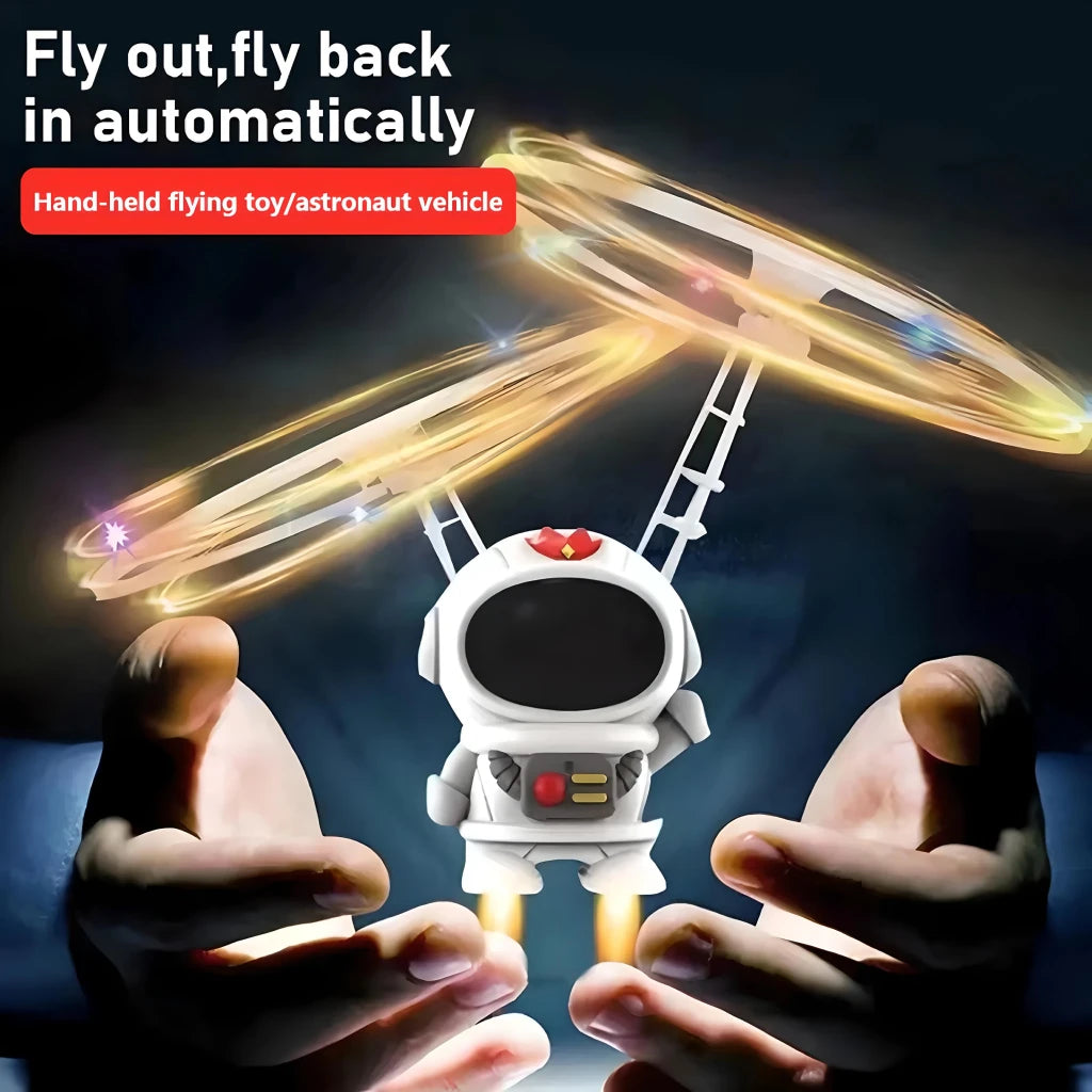 Interactive Flying Astronaut Robot