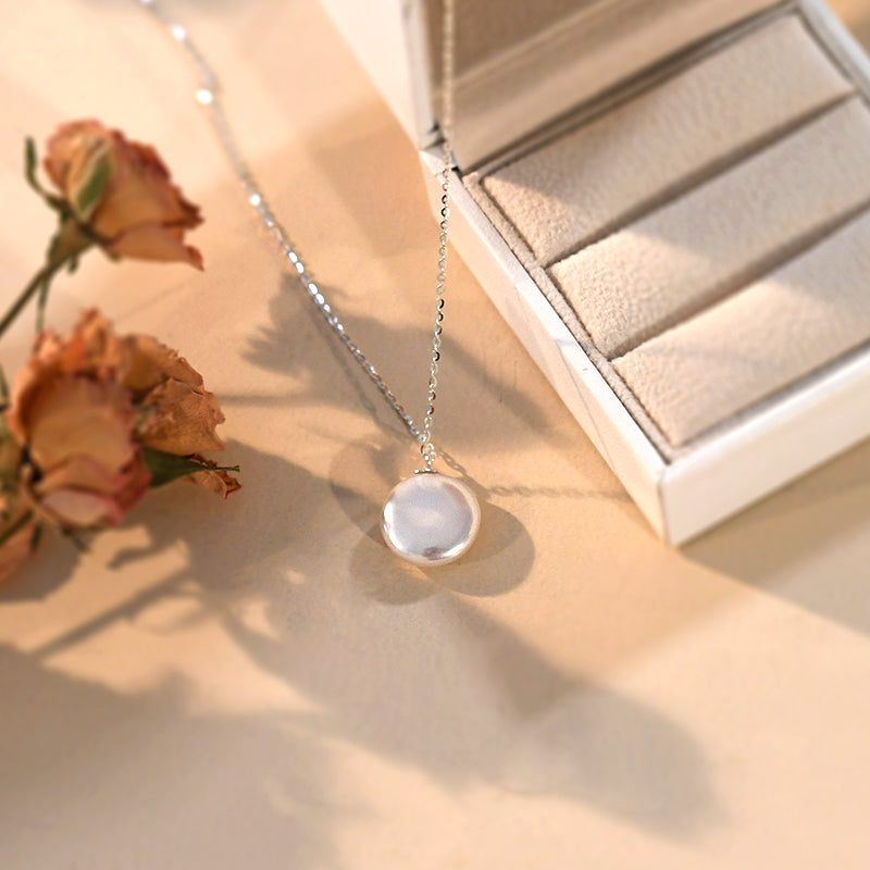 Natural Mother Shell Pearl Necklace
