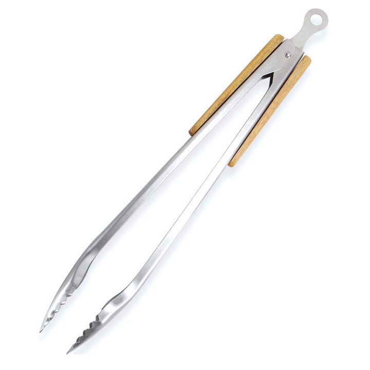 Extra Long 18-Inch Stainless Steel BBQ Tongs