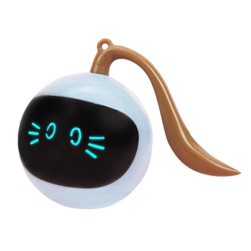 Interactive Cat Toy: Smart Moving Bouncing Ball for Indoor Cats