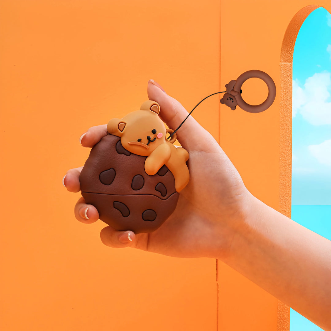 Cookie Bear Car Key Case Cover