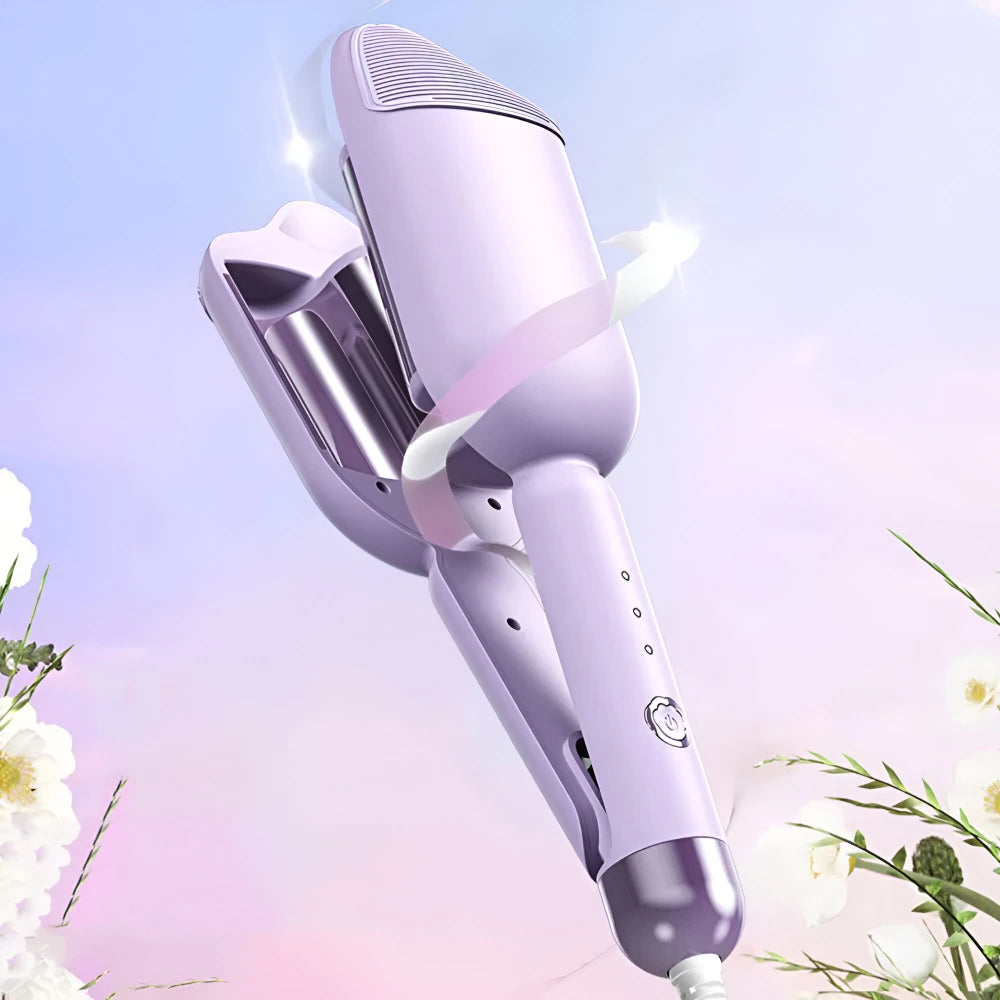 36mm Wavy Hair Curlers with 30 Million Negative Ions