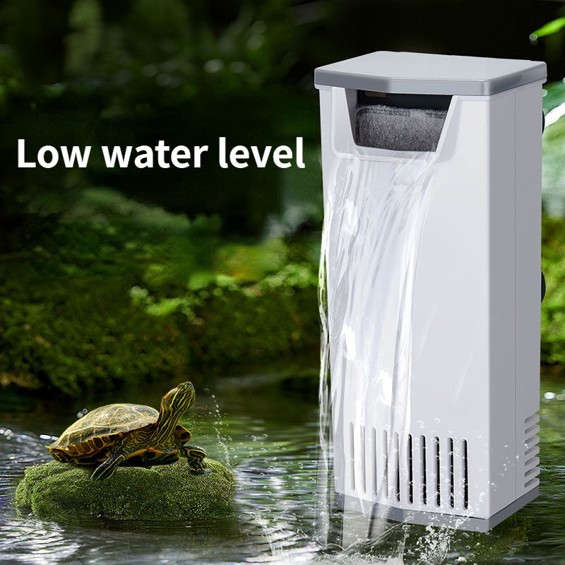 3W Waterfall Aquarium Filter Pump for Low and High Water Levels