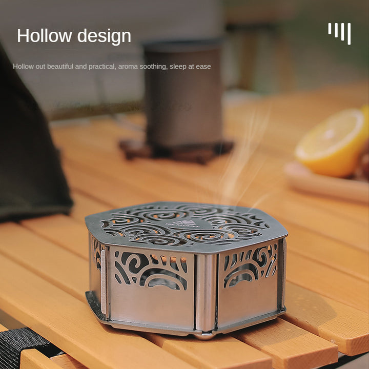 Portable Stainless Steel Mosquito Coil Holder