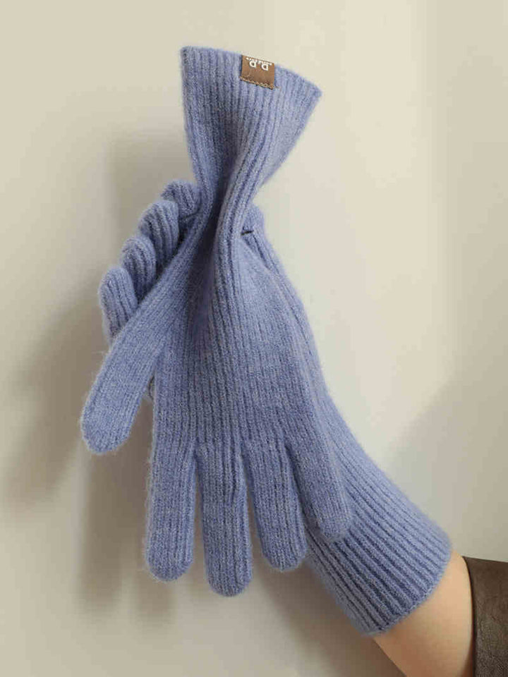 Warm-keeping And Cold-proof Finger Touch Screen Gloves