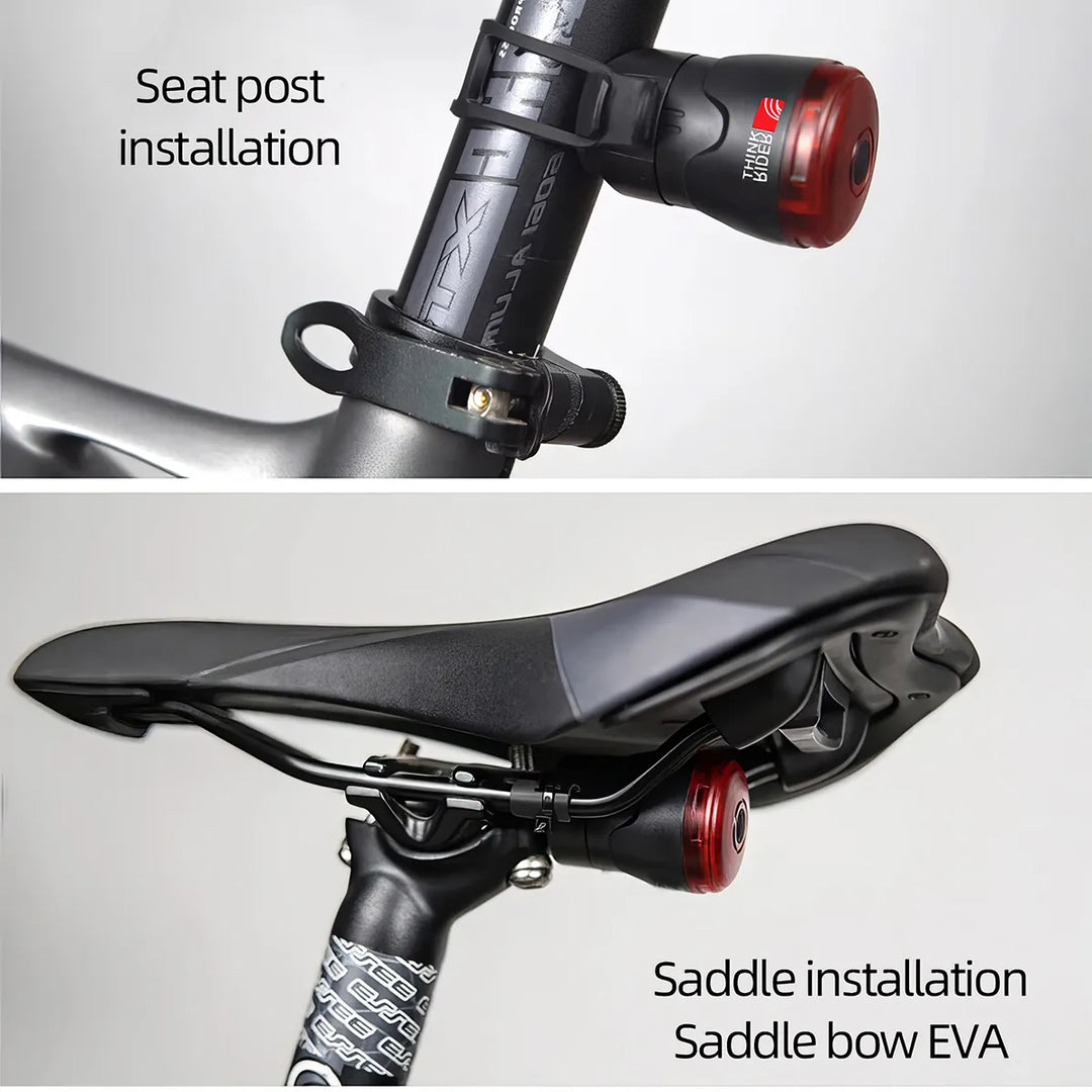 Smart Auto Brake Cycling Taillight: Illuminate Your Ride with Safety and Style