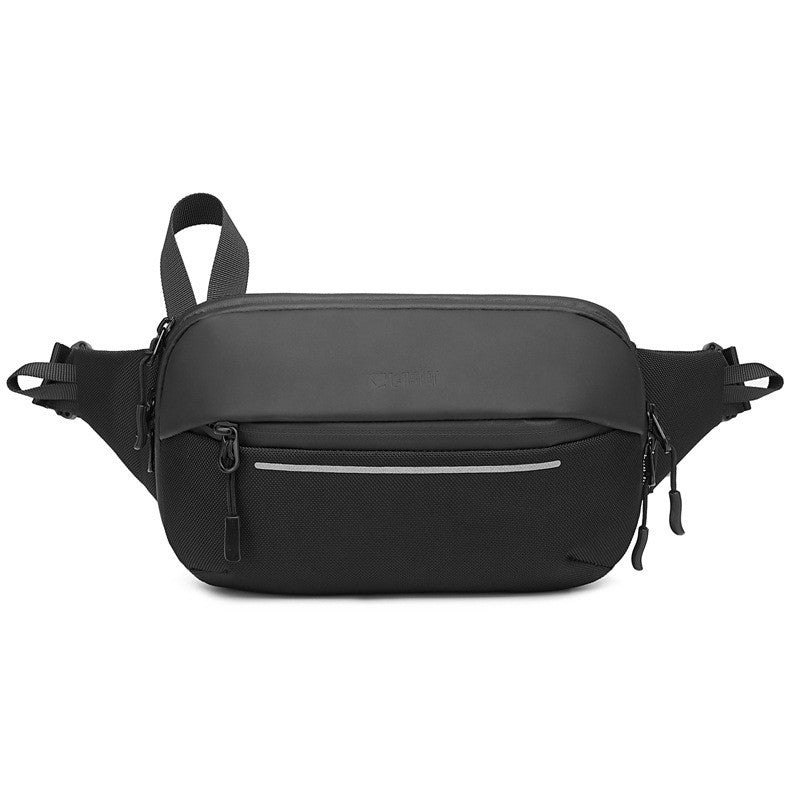 Men's Waist Bag Korean Version Functional Multi-function Expandable Messenger