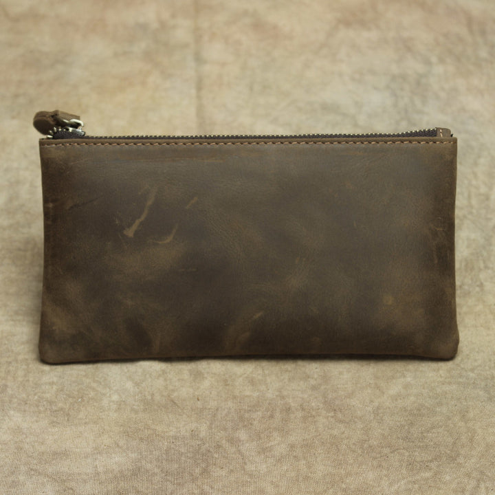 Ultra-Thin Men's Leather Wallet Japanese And Korean Clutch