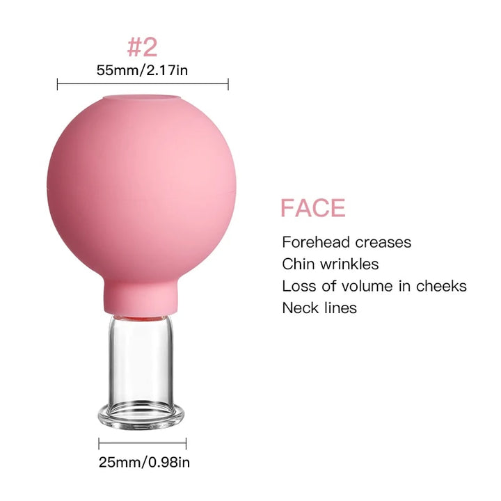 Facial Cupping Massage Set for Skin Lifting & Anti-Cellulite