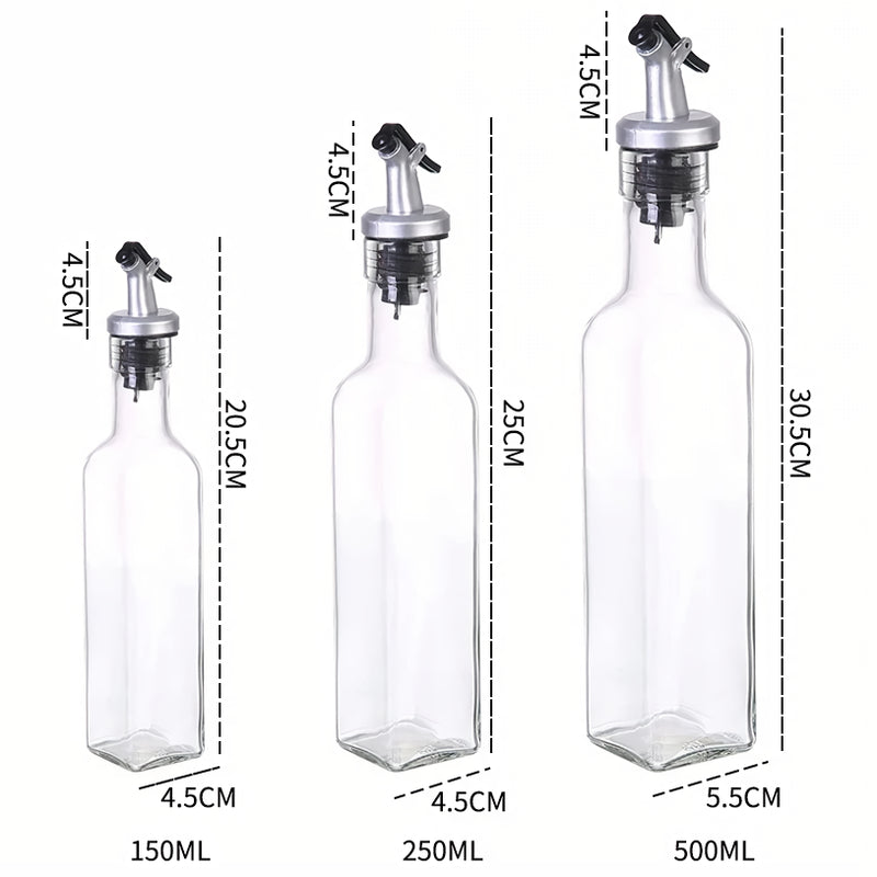 Transparent Plastic Leakproof Olive Oil Bottle