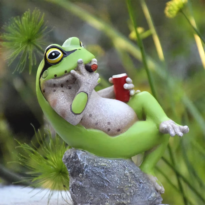 Creative Frog Garden Decorations