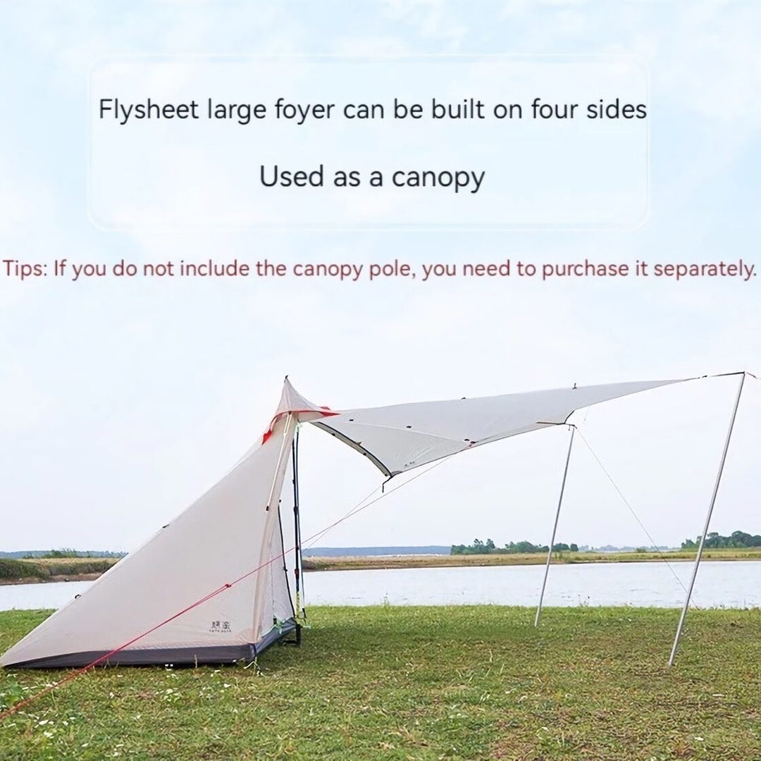 Pyramid Windwisper 4-Person Ultralight Tent