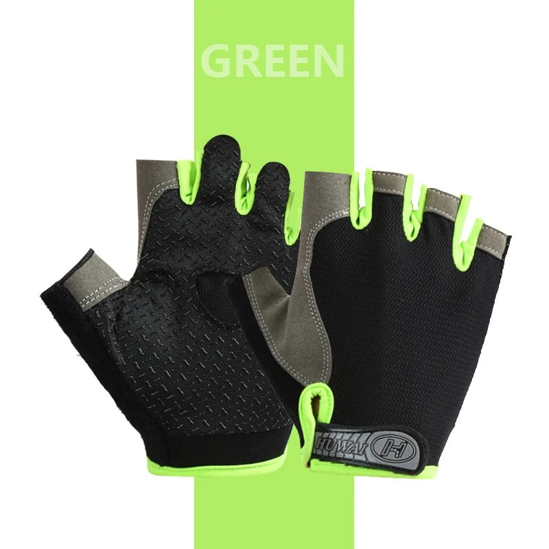 Unisex Breathable Half-Finger Cycling Gloves