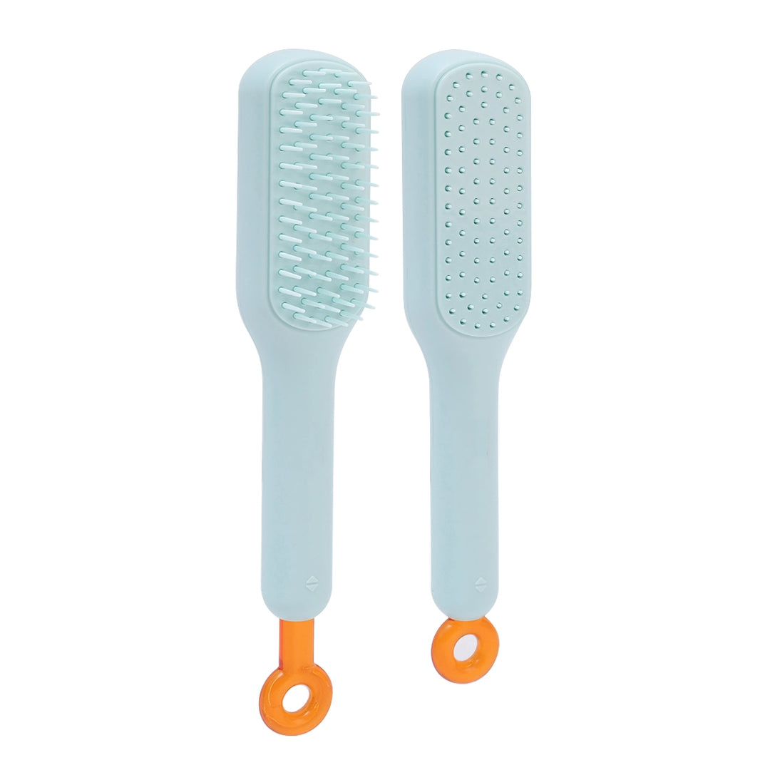 Self-Cleaning Anti-Static Massage Hair Brush