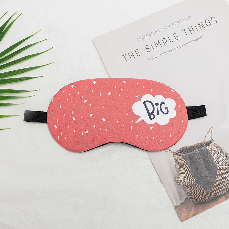 Adjustable Cotton Silk Sleep Mask for Total Blackout